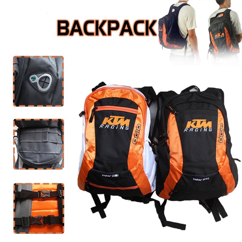 Waterproof KTM OGIO motorcycle bags Motocross backpack Race racing
