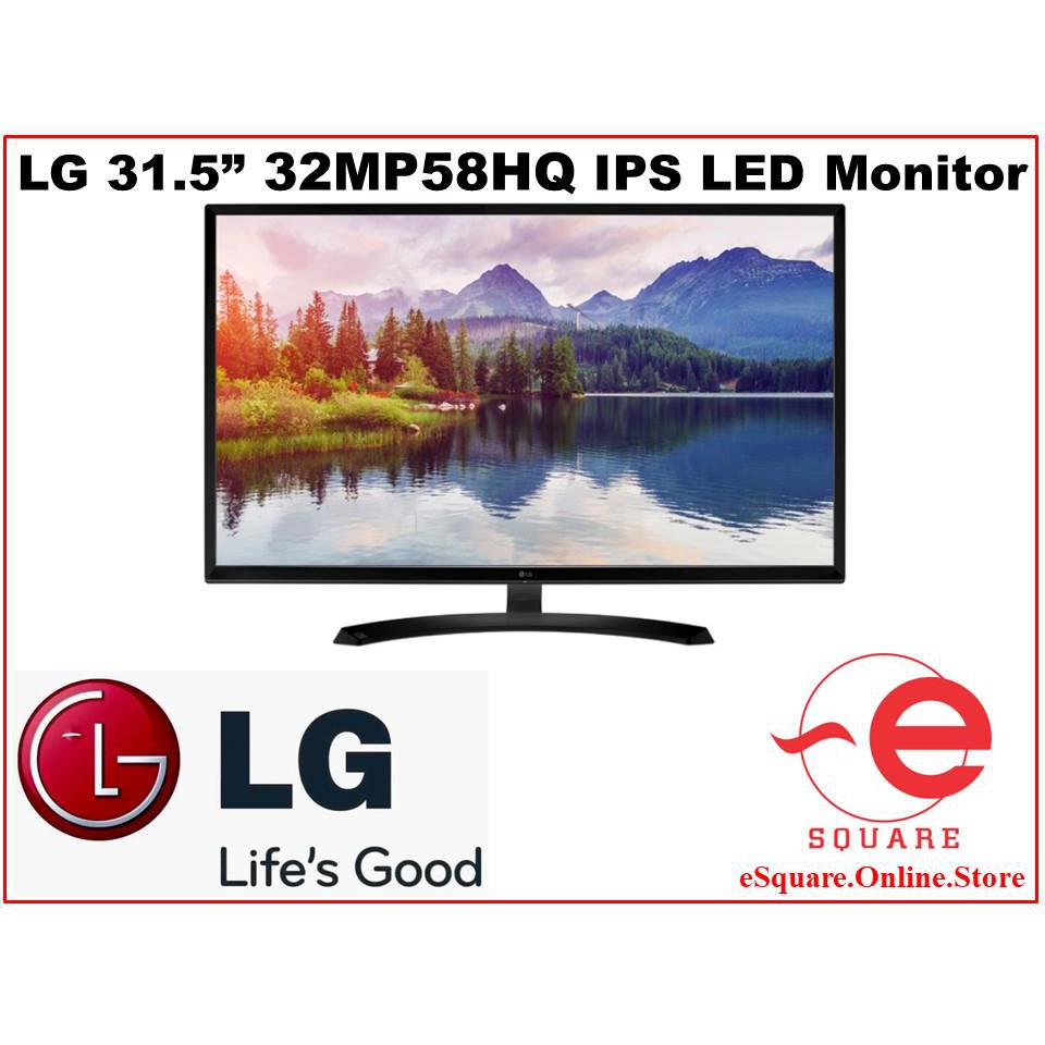 LG 32MP58HQ 32" Full HD IPS LED Monitor | Shopee Malaysia