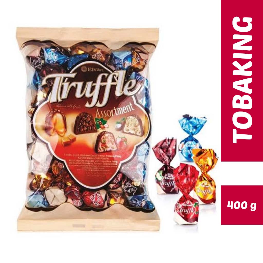 Elvan Truffle Chocolate Assortment 400G Various Flavors Of Halal Chocolates | Shopee Malaysia