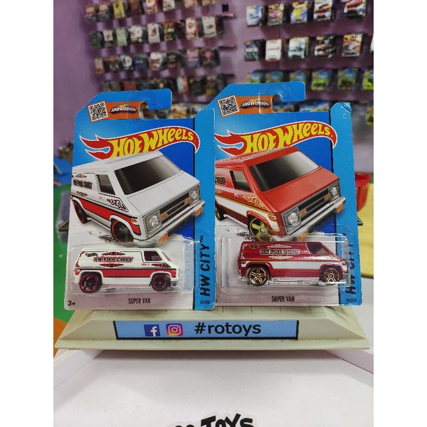 HOT WHEELS VAN Original Mattel Dodge Super Van Shopee Malaysia