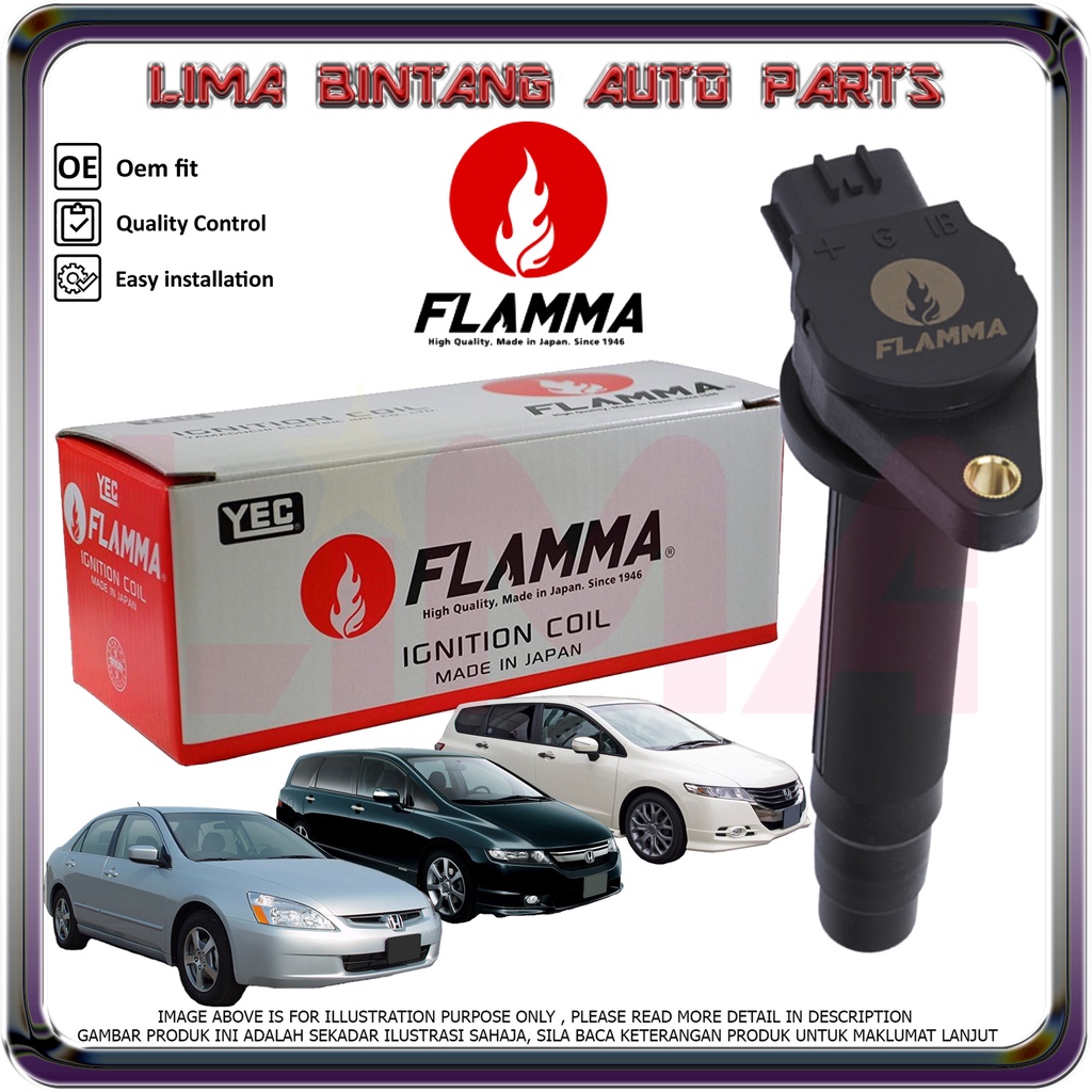 Honda Accord SDA , Odyssey RB1 , RB3 Ignition Coils , Plug Coil YEC