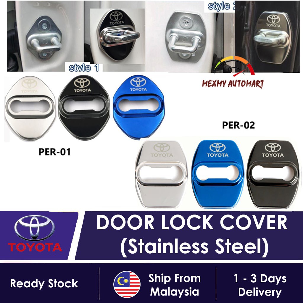 TOYOTA Door Lock Cover Protection NEW VIOS ALTIS CAMRY YARIS HILUX