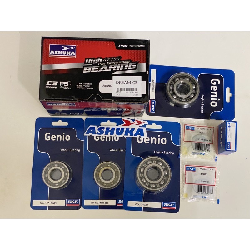 HONDA EX5 DREAM ENGINE BEARING SET SKF C3 (ASHUKA) Shopee Malaysia