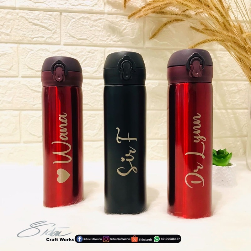 Laser Engrave Thermos Limited Edition Shopee Malaysia