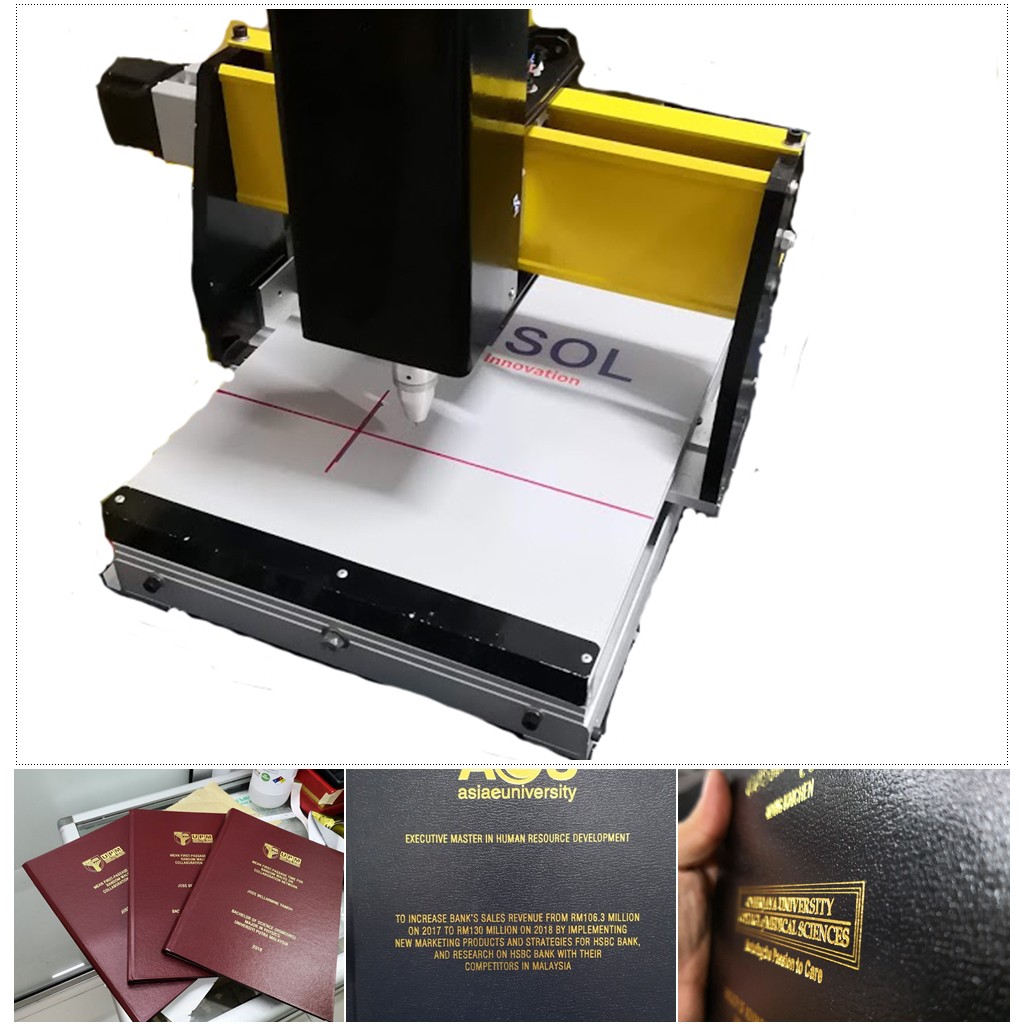 Digital Hardcover Stamping Machine/Digital Hot Stamping Machine/Thesis