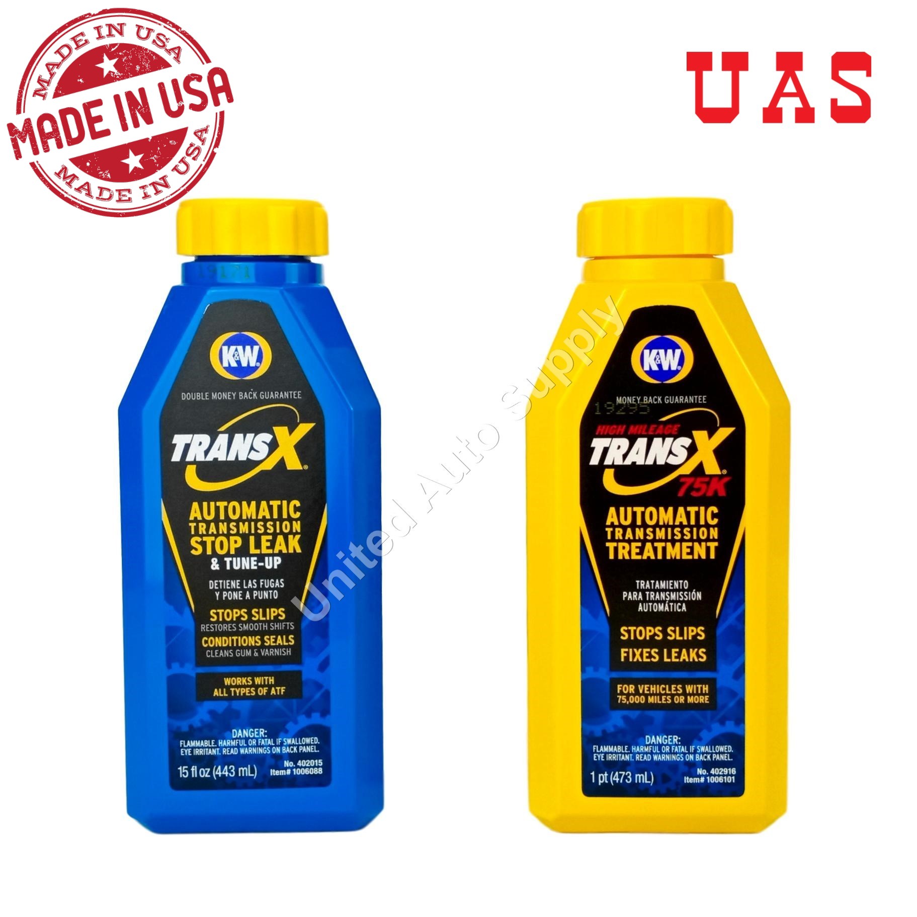 K&W Trans X Automatic Transmission Stop Leak Tune Up/Automatic