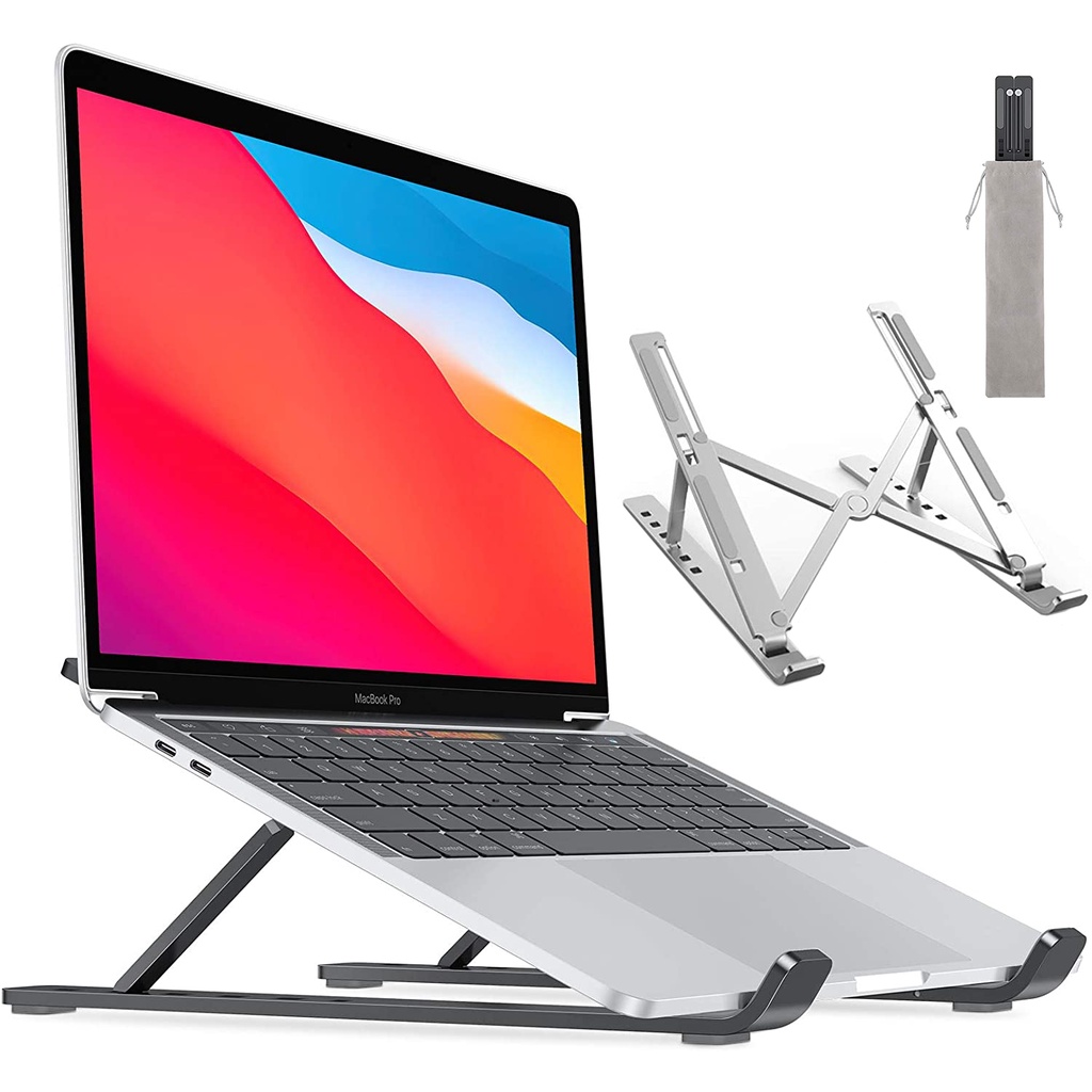 Best Quality Adjustable Laptop Stand Portable MultiAngle Aluminum