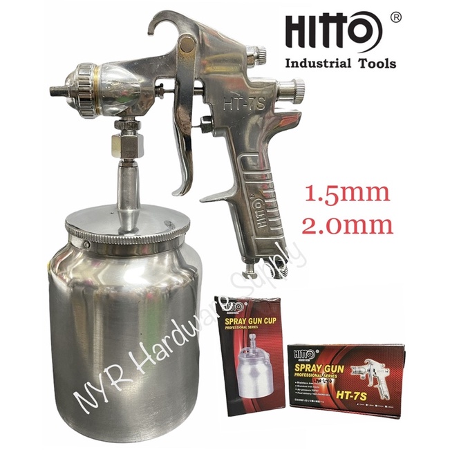 Hitto Air Spray Gun 1.5mm / 2.0mm ( 1 Litre Cup ) Hitto Paint Spray Gun