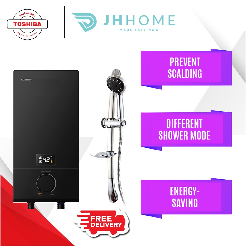 Toshiba Instant Electric Water Heater With Pump DSK38ES3MB Shopee