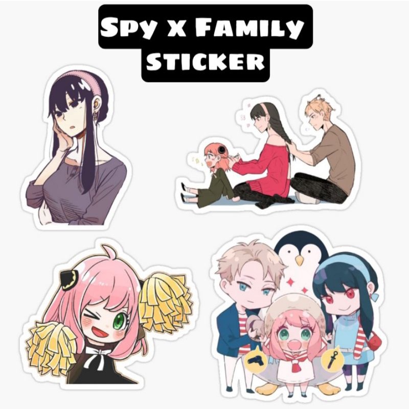 Spy x Family sticker Shopee Malaysia