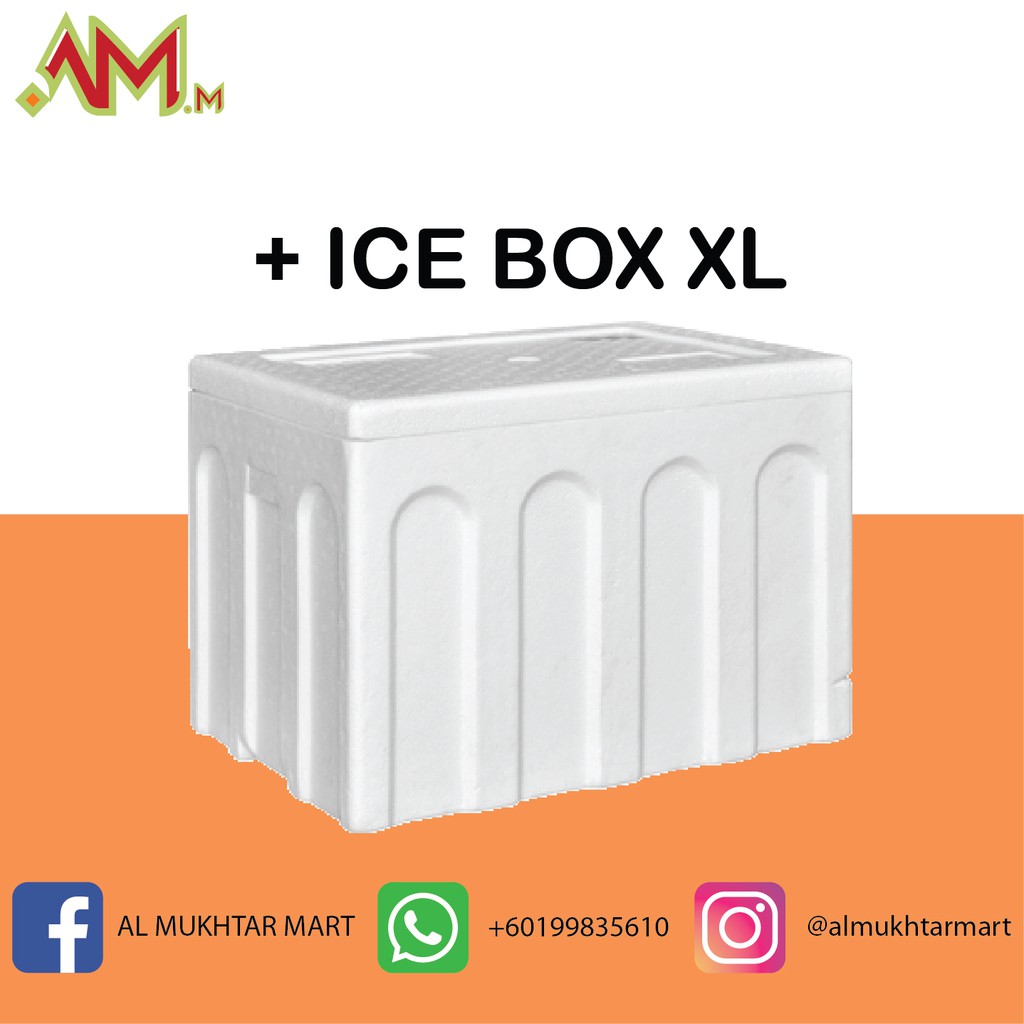 ADD ON ITEM ICE STORAGE BOX/GABUS/KABUS/POLISTERIN BOX FOR