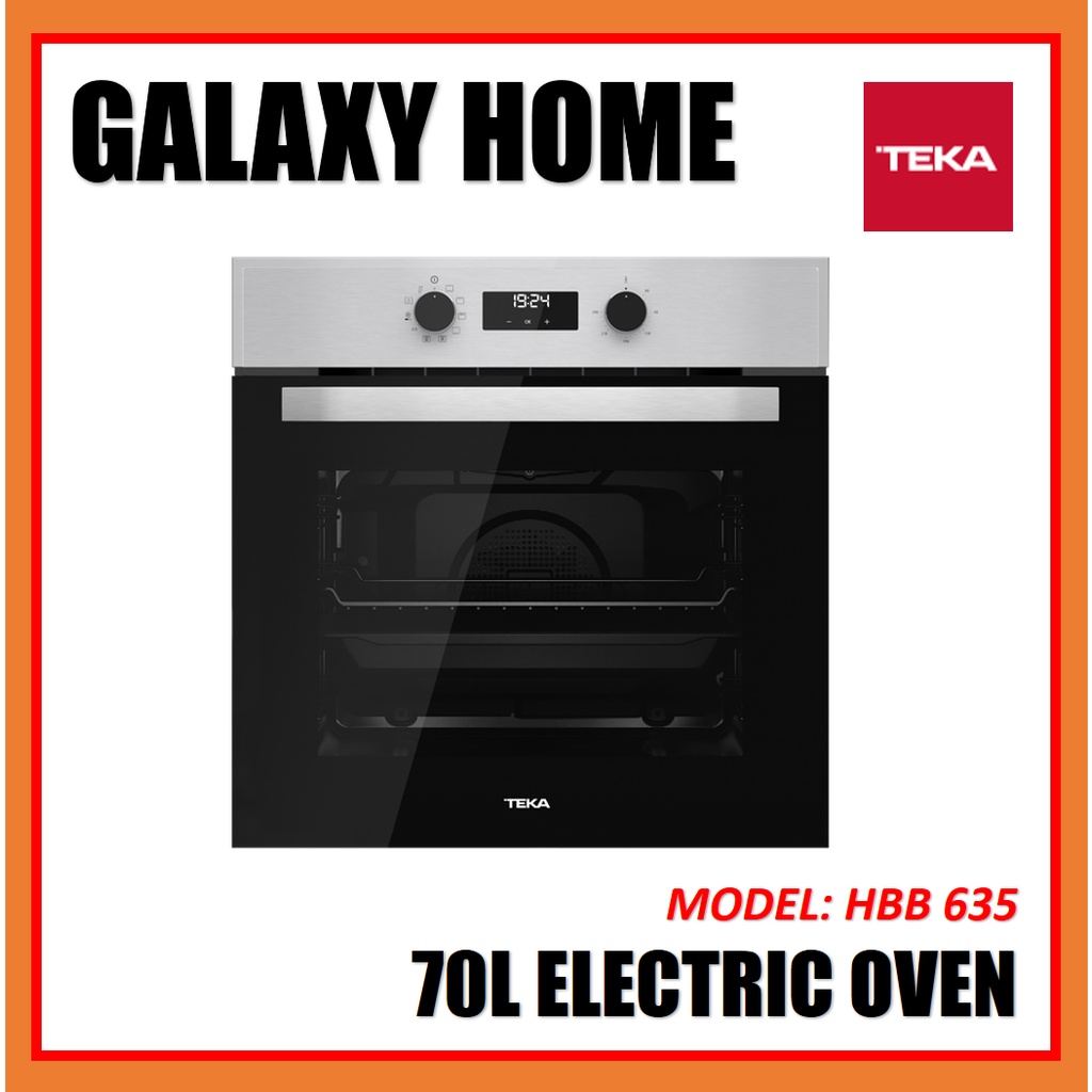 Teka Oven HBB635 HBB 635 70 Litre Built In Multifunction oven HydroClean system Oven