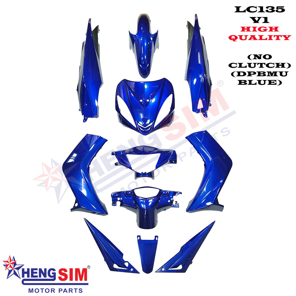 LC135 V1 55D (NO CLUTCH) COVER SET YAMAHA LC FULL SET Shopee Malaysia