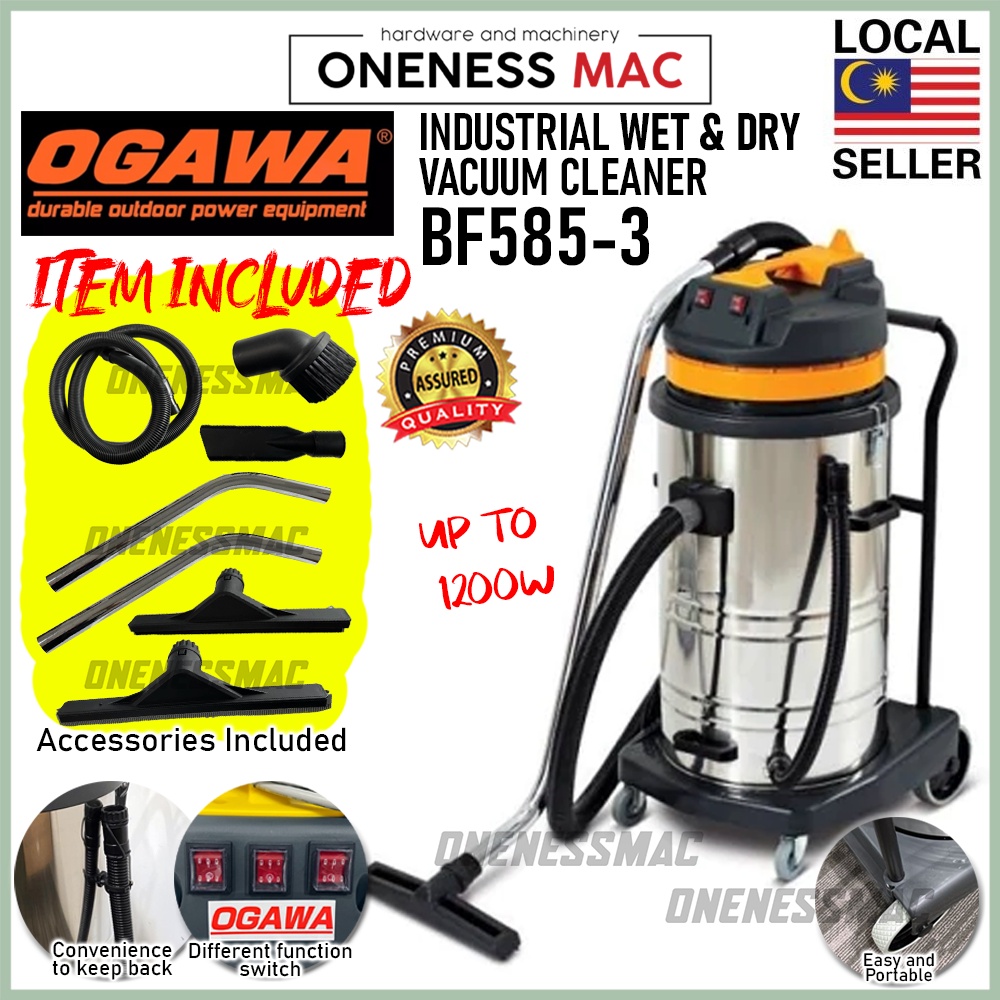 ''OGAWA'' INDUSTRIAL WET & DRY VACUUM CLEANER BF5853 Shopee Malaysia