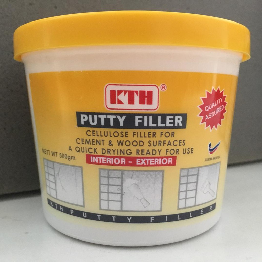 (500gm) Putty Filler / Wood Filler / Cement Filler / Filler Kayu