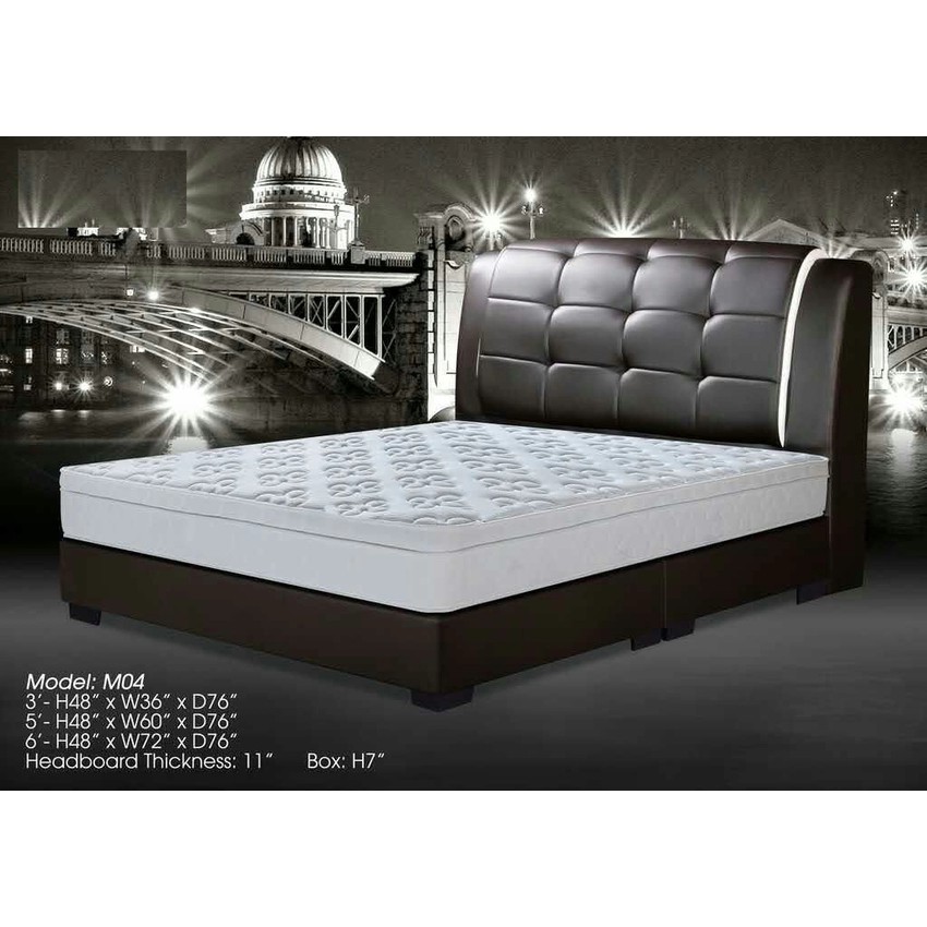 Queen Size Divan Bed 045ft Shopee Malaysia