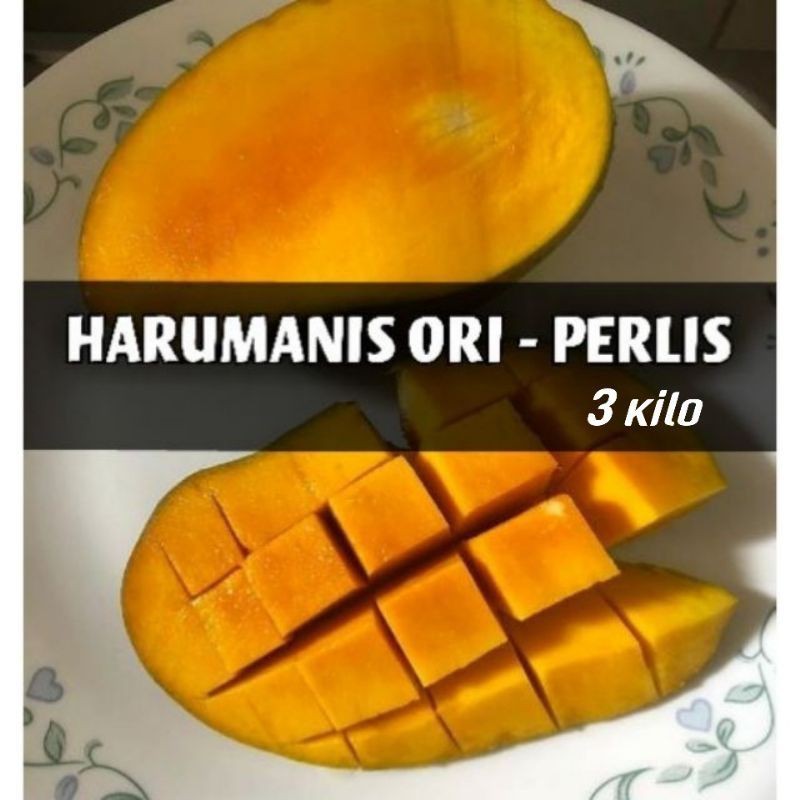 ⚡ [Ada Warranty] . Mangga HARUM Manis PERLIS . 3KG 2KG 1KG
