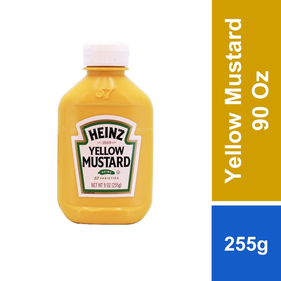 Heinz Yellow Mustard Fs Sqz 9Oz Shopee Malaysia
