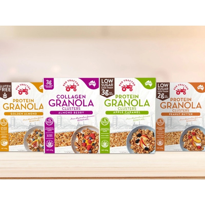 Red Tractor Protein / Crunchy Granola 450g Shopee Malaysia
