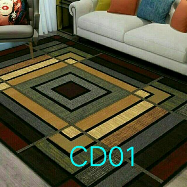 Ready stock !!! Good quality !!! Velvet Carpet 5 D / Floor mat / Rugs