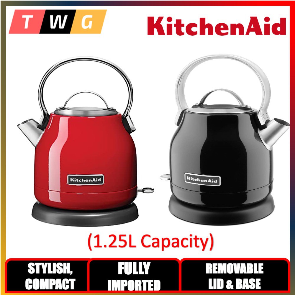 Kitchenaid 1.25L Stainless Steel Cordless Electric Kettle 5KEK1222B