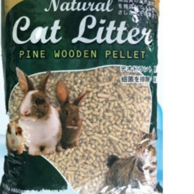 Cat litter wooden pallet 10KG ⚠️Max 2 bag/Order⚠️ Shopee Malaysia