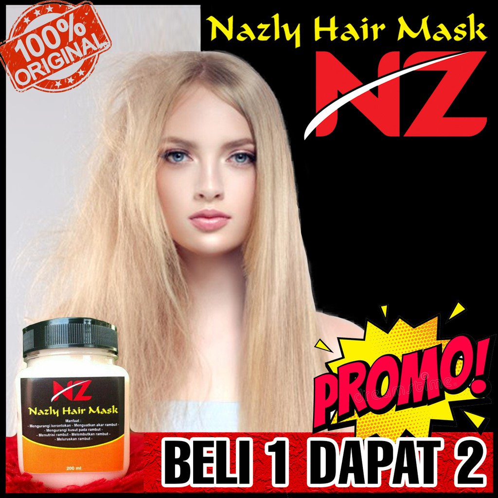 (Buy 1 Can 2) Hera Nazly Hair Mask NZ ORIGINAL Hair Straightener