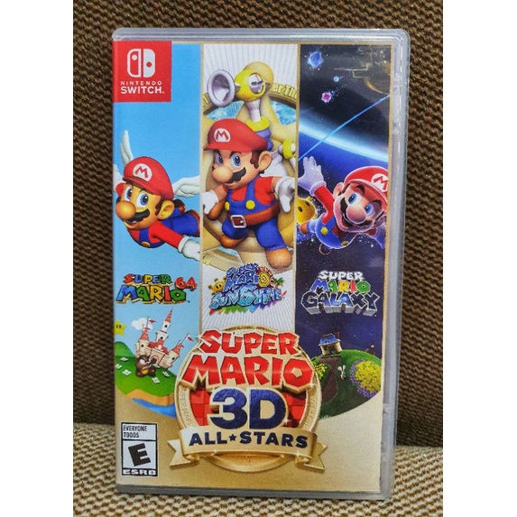 USED Nintendo Switch Game Super Mario 3D All Stars Shopee Malaysia