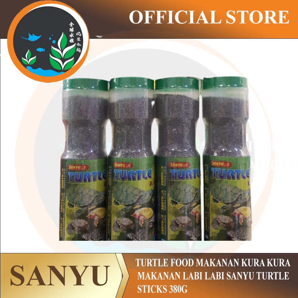 TURTLE FOOD MAKANAN KURA KURA MAKANAN LABI LABI SANYU