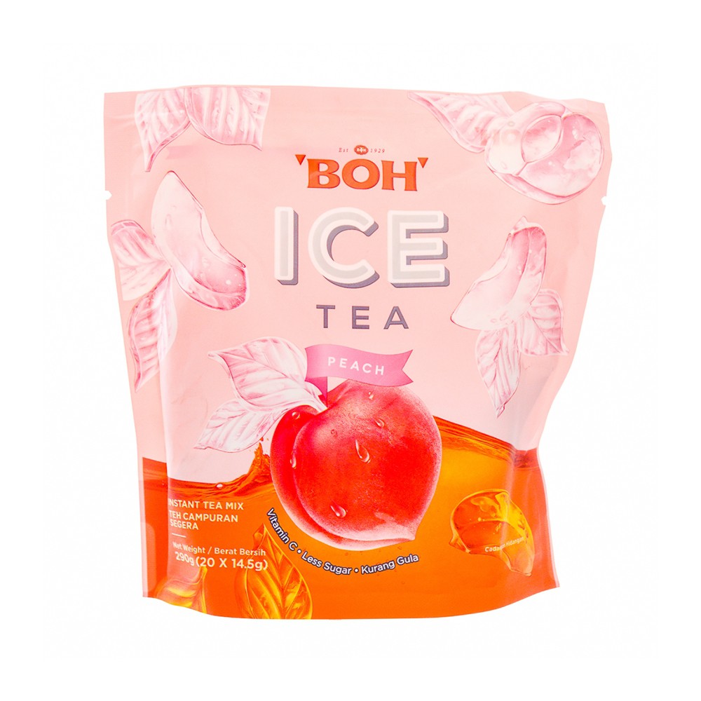 BOH ICE TEA INSTANT TEA MIX SACHETS 290G (20 SACHETS X 14.5G) Shopee