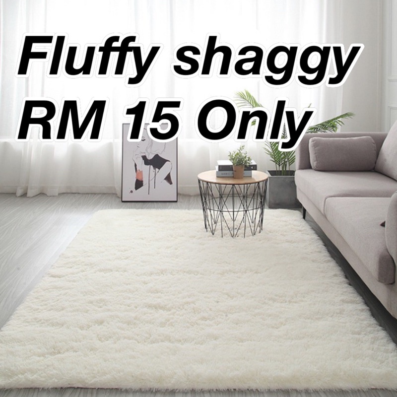 Carpet bulu putih Carpet putih nikah berendoi tunang Shopee Malaysia