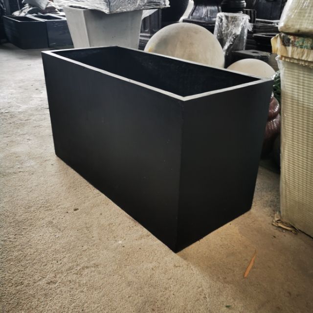 EXTRA LARGE FIBER FIBRE POT PLANTER BOX PREMIUM GARDEN FLOWER VEGETABLE