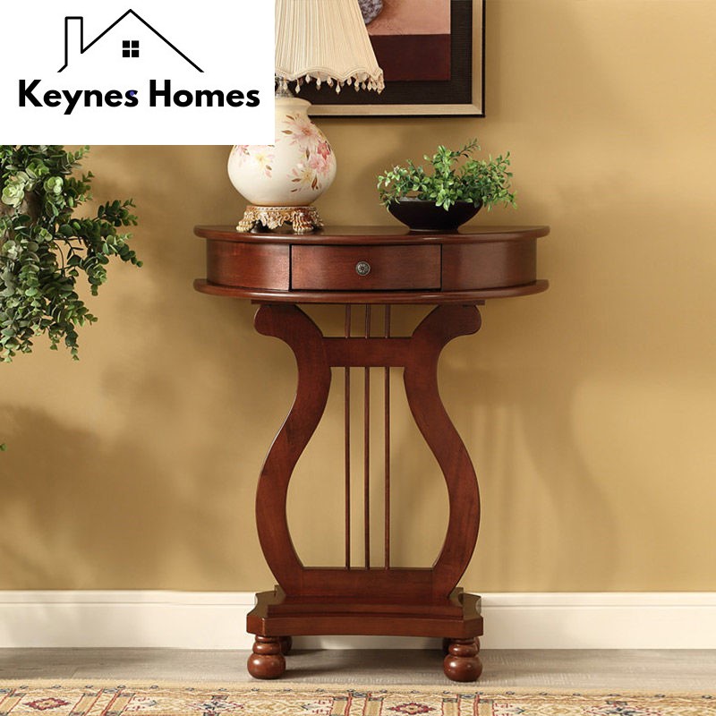 Console table Solid Wood Quality Living Room Side Table Minimalist