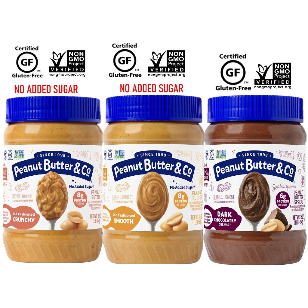 [NEW STOCK 5/2022} Peanut Butter & Co Assorted GLUTEN FREE Peanut