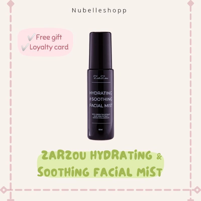 ZARZOU HYDRATING & SOOTHING FACIAL MIST (HSM) Shopee Malaysia