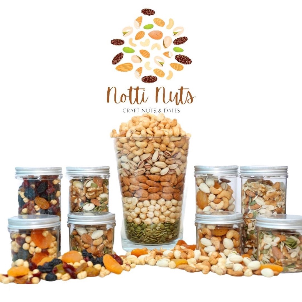 MEGA PROMOTION CLASSIC MIX NUTS/KACANG CAMPURAN / RAW & ROASTED (1KG