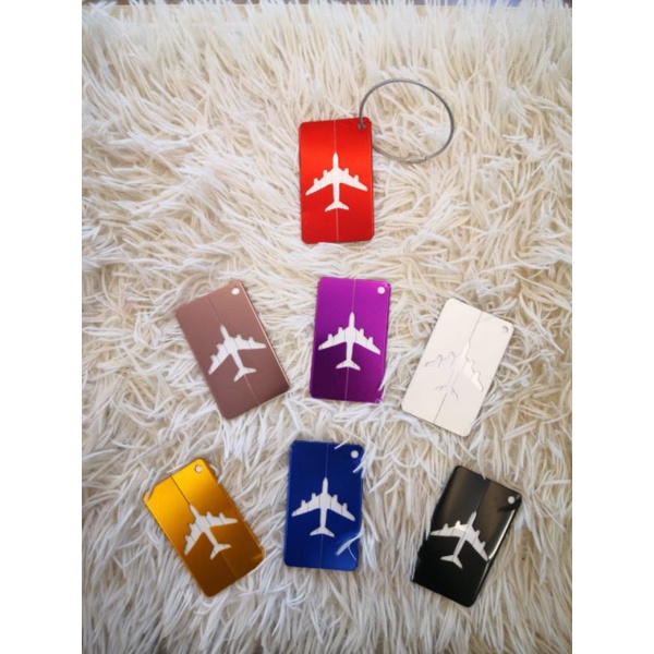 Aircraft Luggage Tag For Travel & Aviators Worldwide Shopee Malaysia