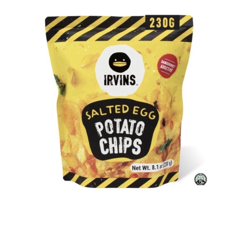 IRVINS SALTED EGG POTATO CHIPS BIG 230G (readystock) exp 12/5/23 Shopee Malaysia