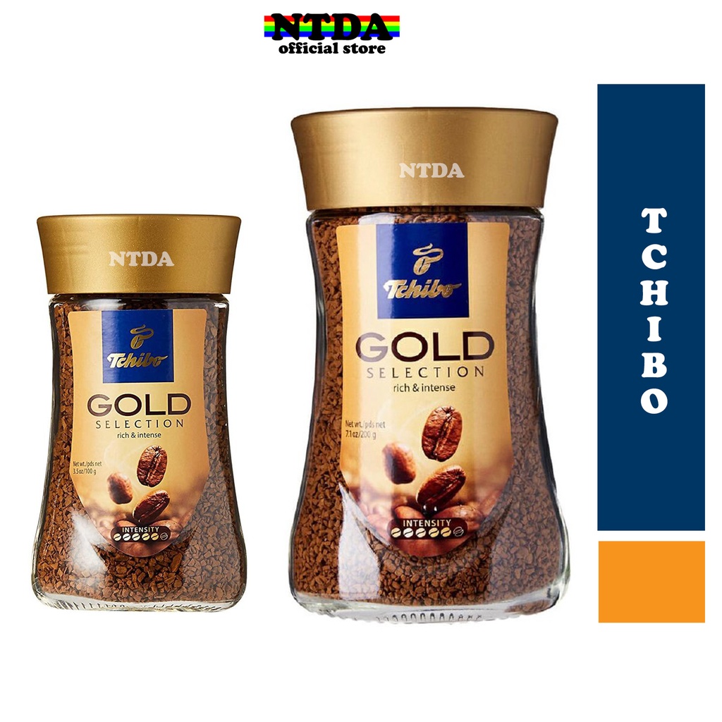 TCHIBO Gold Selection Premium Instant Coffee 100/200gm Bottle Shopee Malaysia