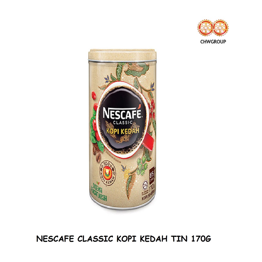 NESCAFE CLASSIC KOPI KEDAH TIN 170G Shopee Malaysia