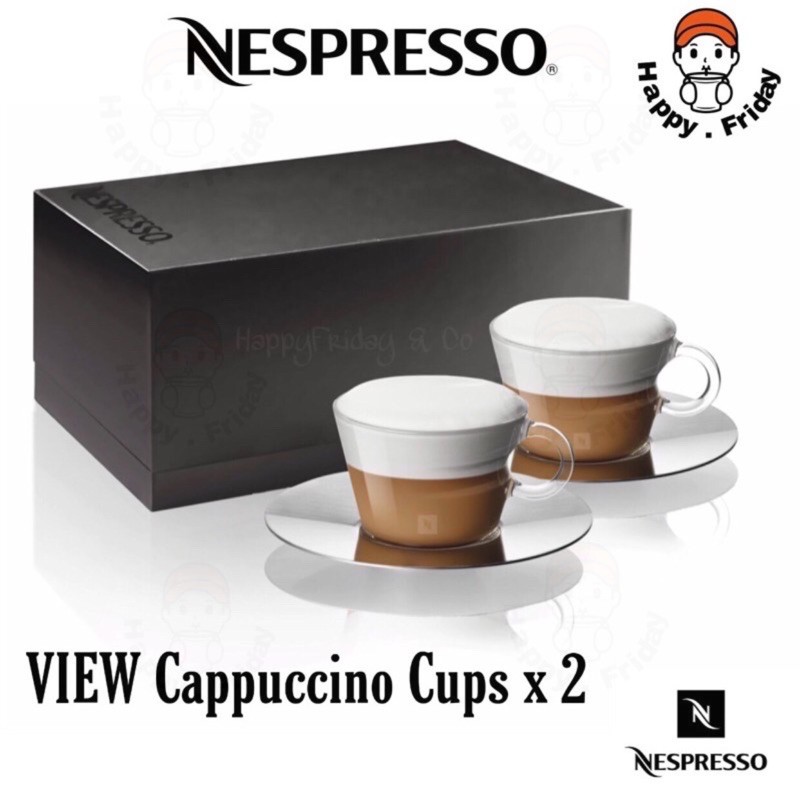 Nespresso VIEW Cappuccino Cups x 2 Shopee Malaysia