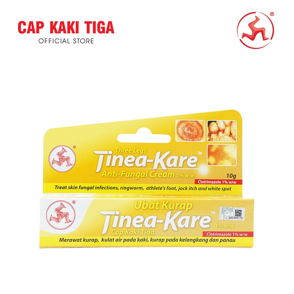 Three Legs Tinea Kare Antifungal Cream (10g) Shopee Malaysia