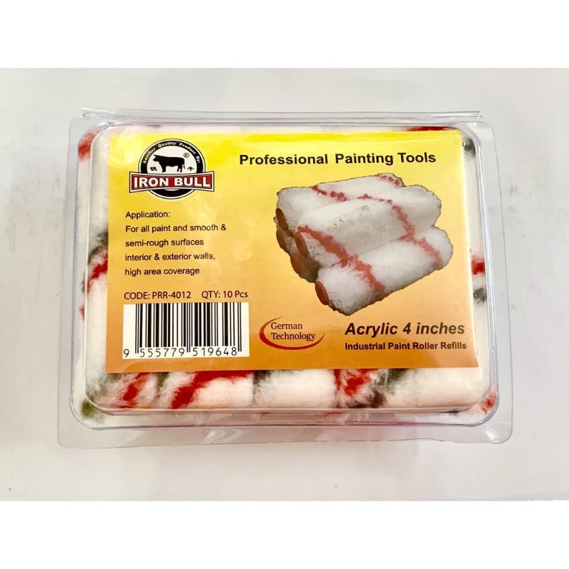 (1Pcs) 4" Water Based Paint Roller Refill (Thinner) Shopee Malaysia