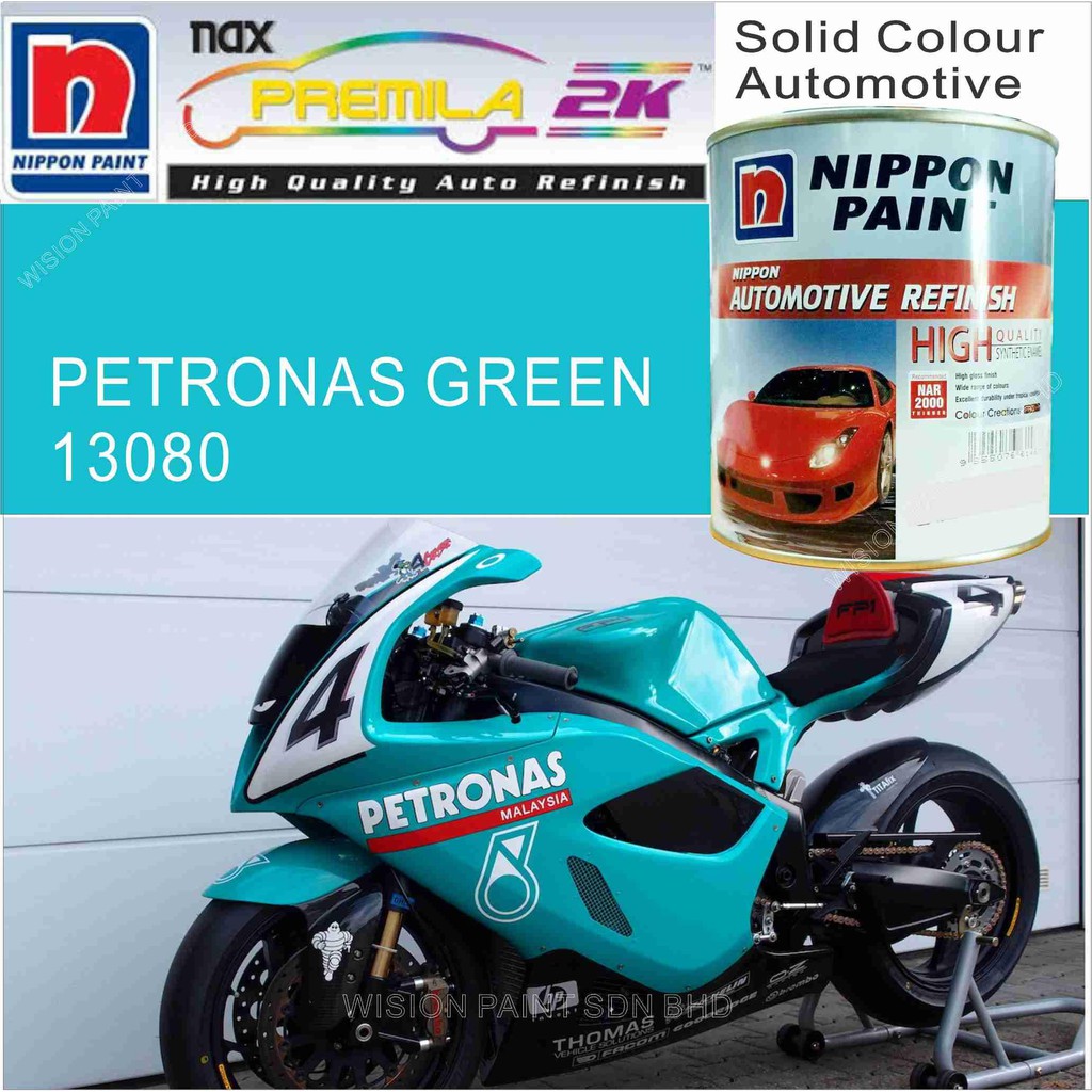 CAR PAINT / PETRONAS GREEN 13080 ( 1L ) NIPPON AUTOMOTIVE REFINISH