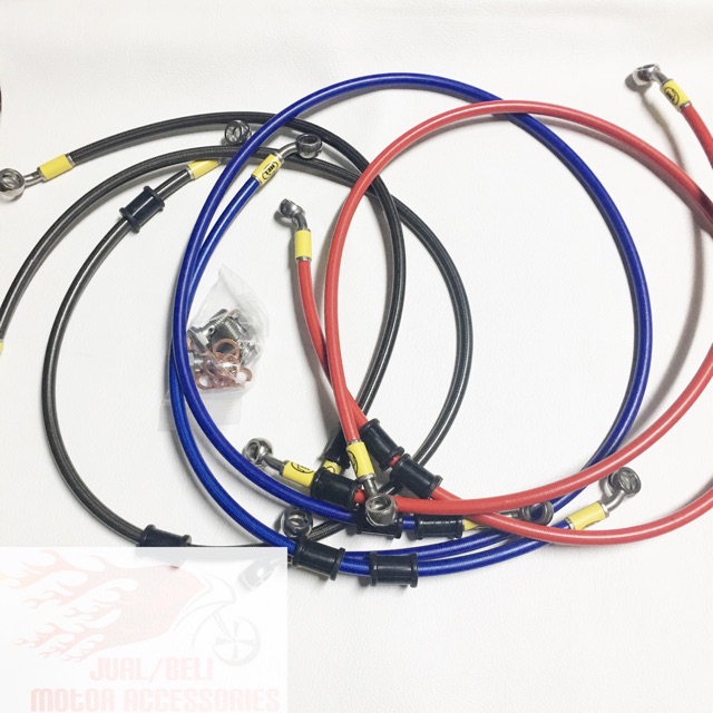 Hel Performance Brake Hose Kit for y15/lc135/rs150/zx150/lc135/dash 2