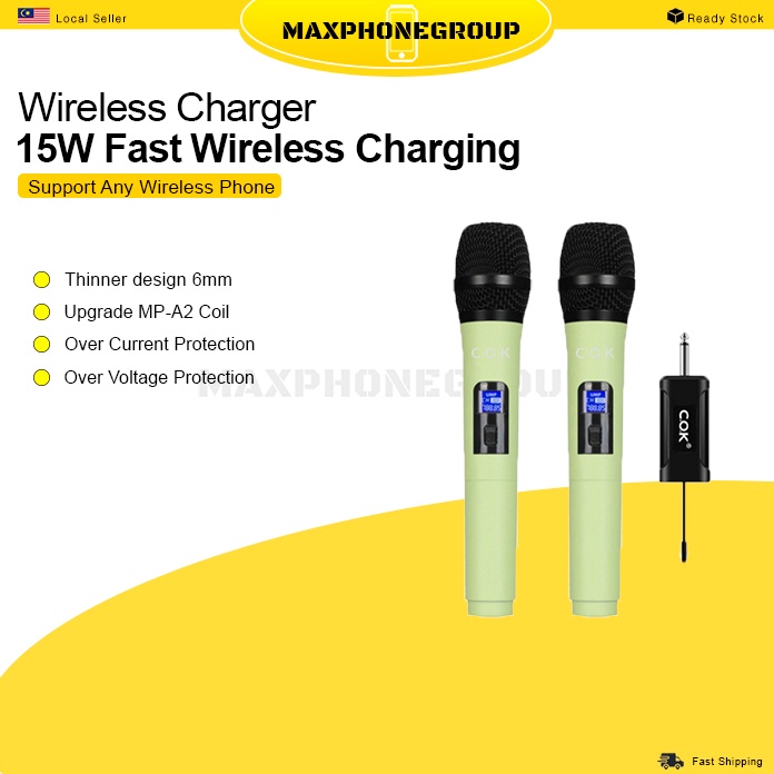 Wireless Microphone C.O.K Intelligent Wireless Microphone W518D / W