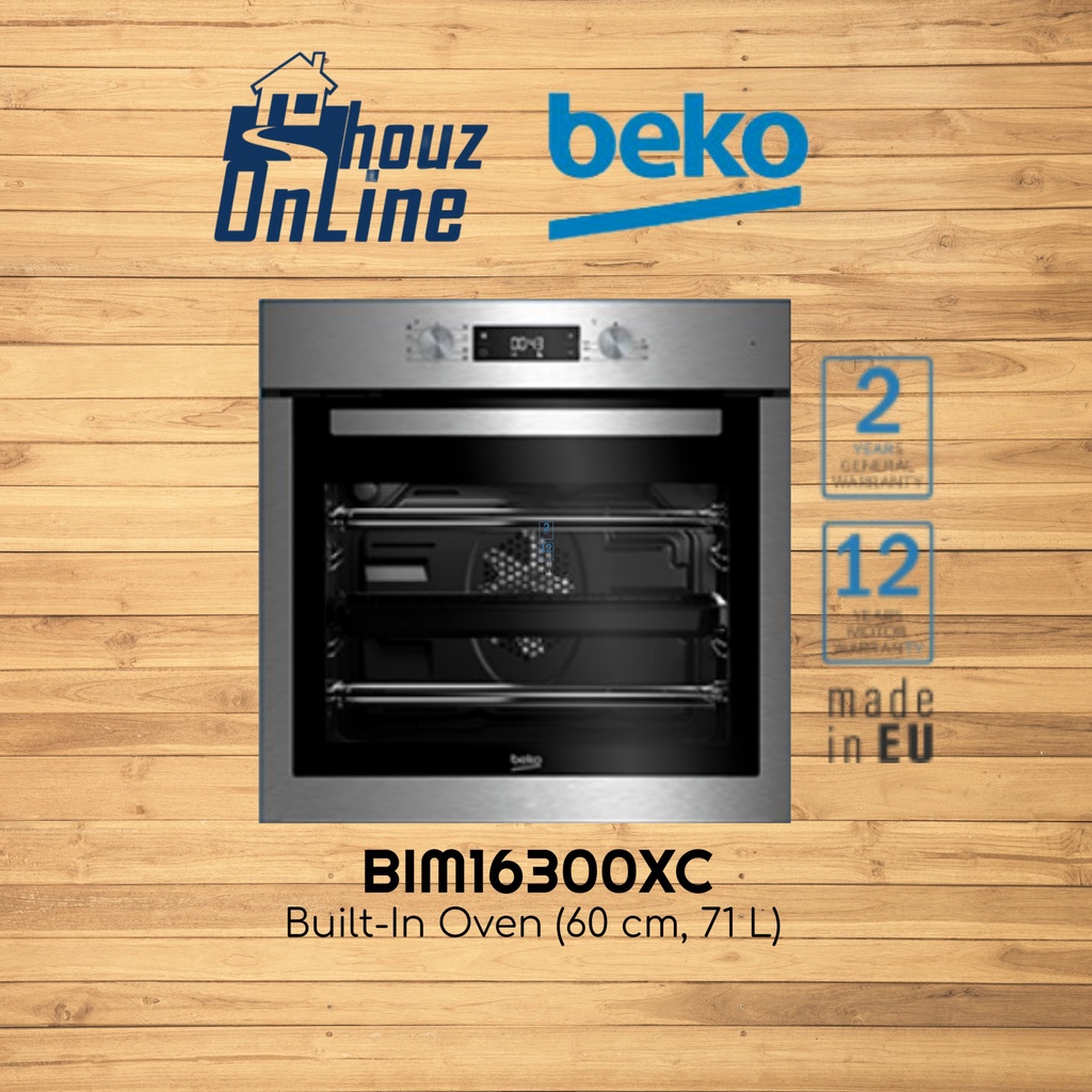 [FREE DELIVERY WITHIN KLANG VALLEY ONLY] BEKO BIM16300XC 71L 60CM Built