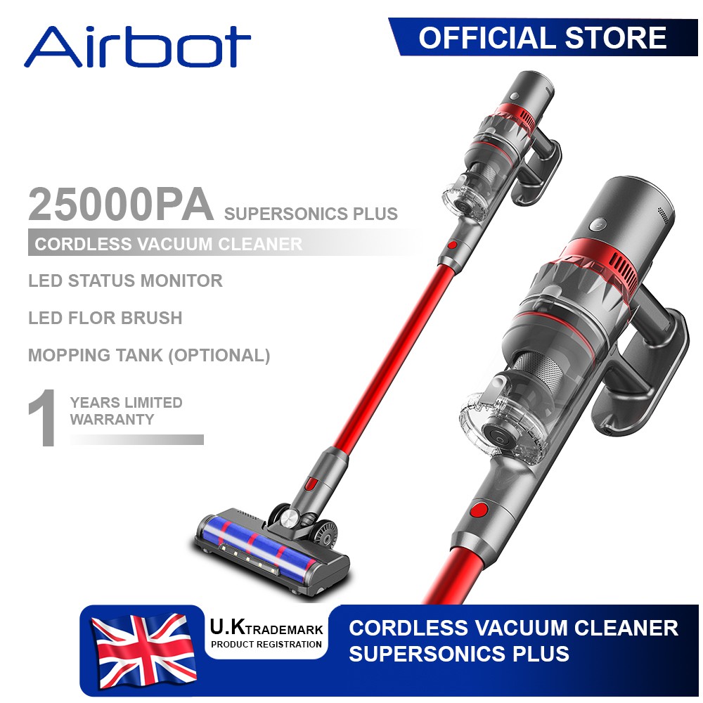 Airbot Supersonics Plus Supersonics Max 25000Pa Cordless Vacuum Cleaner