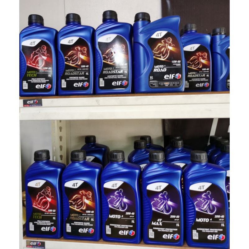 Motorcycles Parts ELF 4TOIL Motorcycle Engine oil 2021 Elf Engine Oil