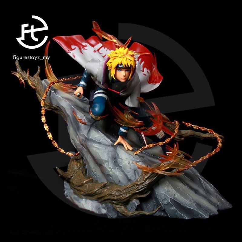 Minato Copy Resin Naruto Action Figure Shopee Malaysia